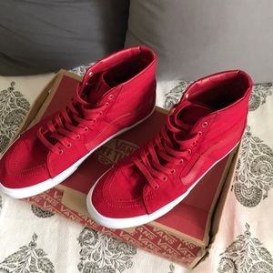 Vans SK8-Hi Chili Pepper Red size 12